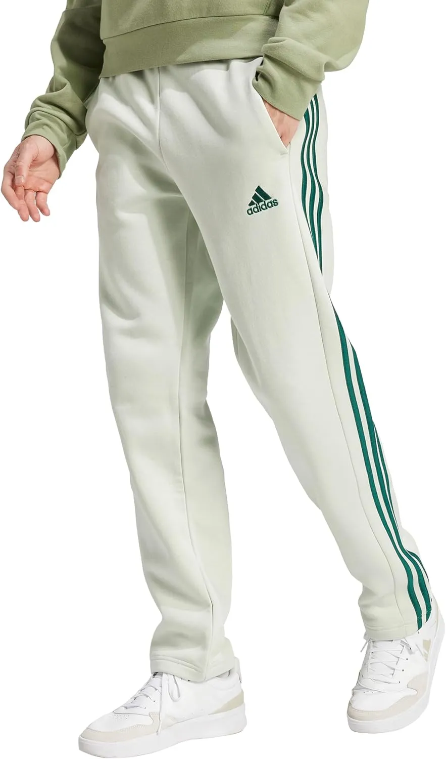 adidas Men's Essentials 3-Stripes Regular Tricot Pants
