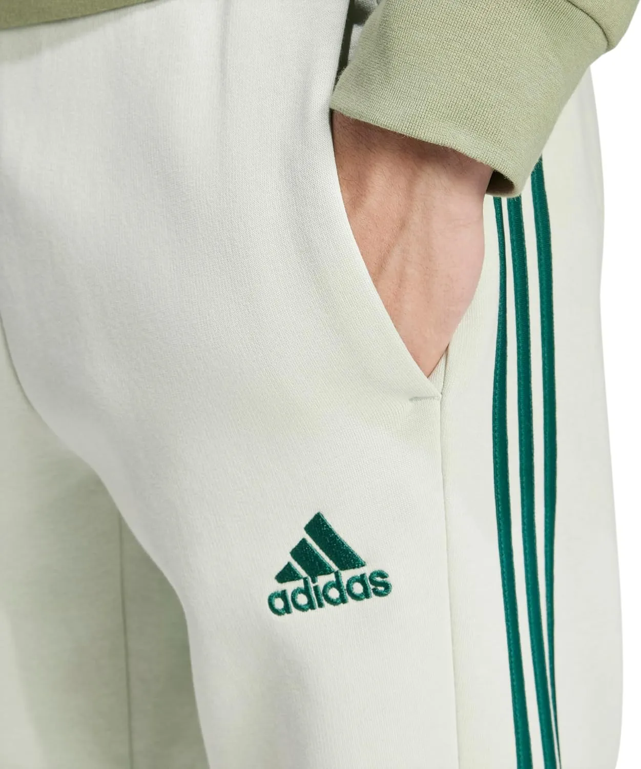 adidas Men's Essentials 3-Stripes Regular Tricot Pants