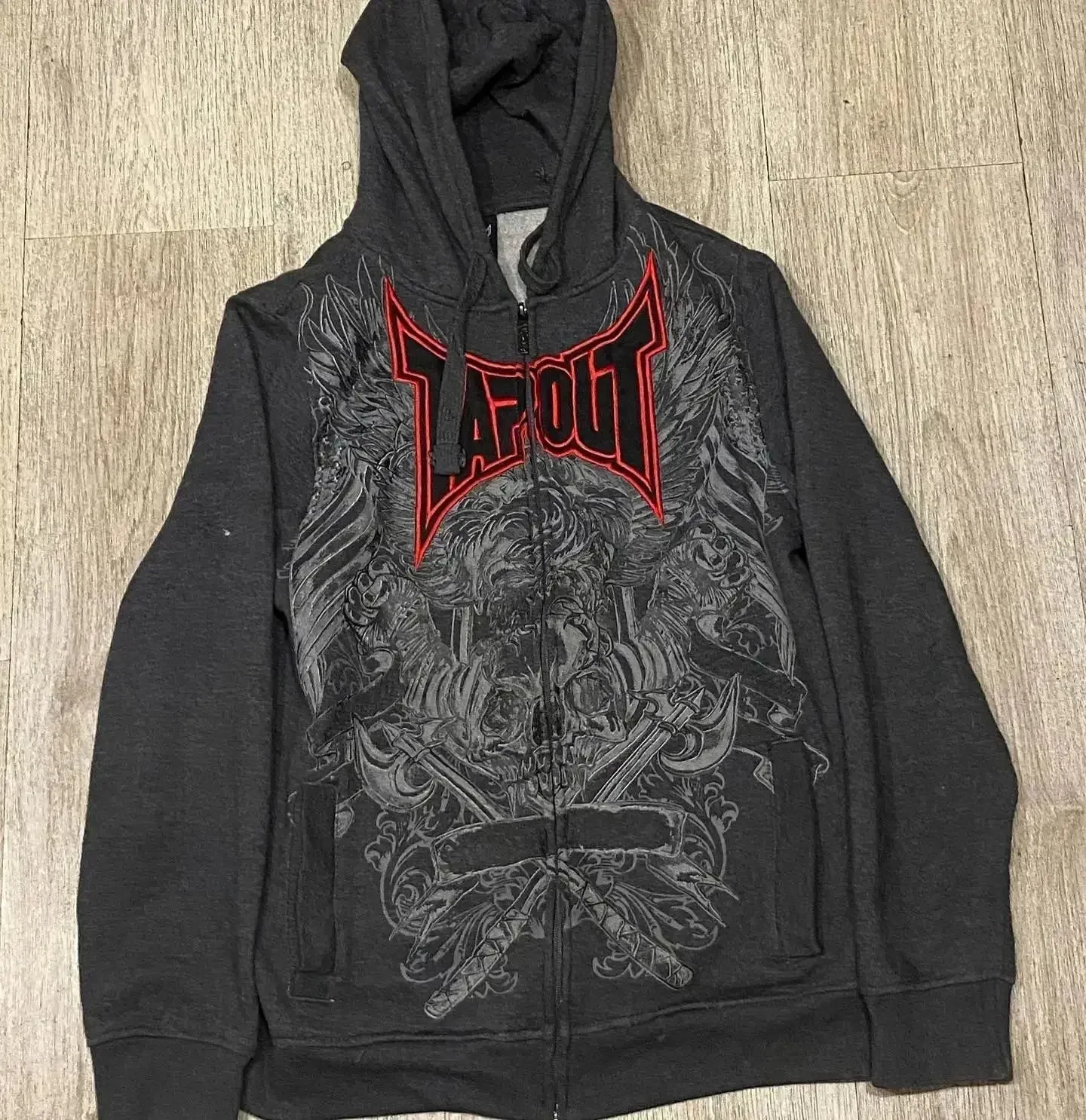 Amozae-Fall Outfits Streetwear y2k 90s Fashion Gothic Woman Hoodie Y2K Cyber Grunge Emo Zip Up Sweatshirts Vintage Graphics Print Kpop Aesthetic Gothic Clothes Clothes for Women