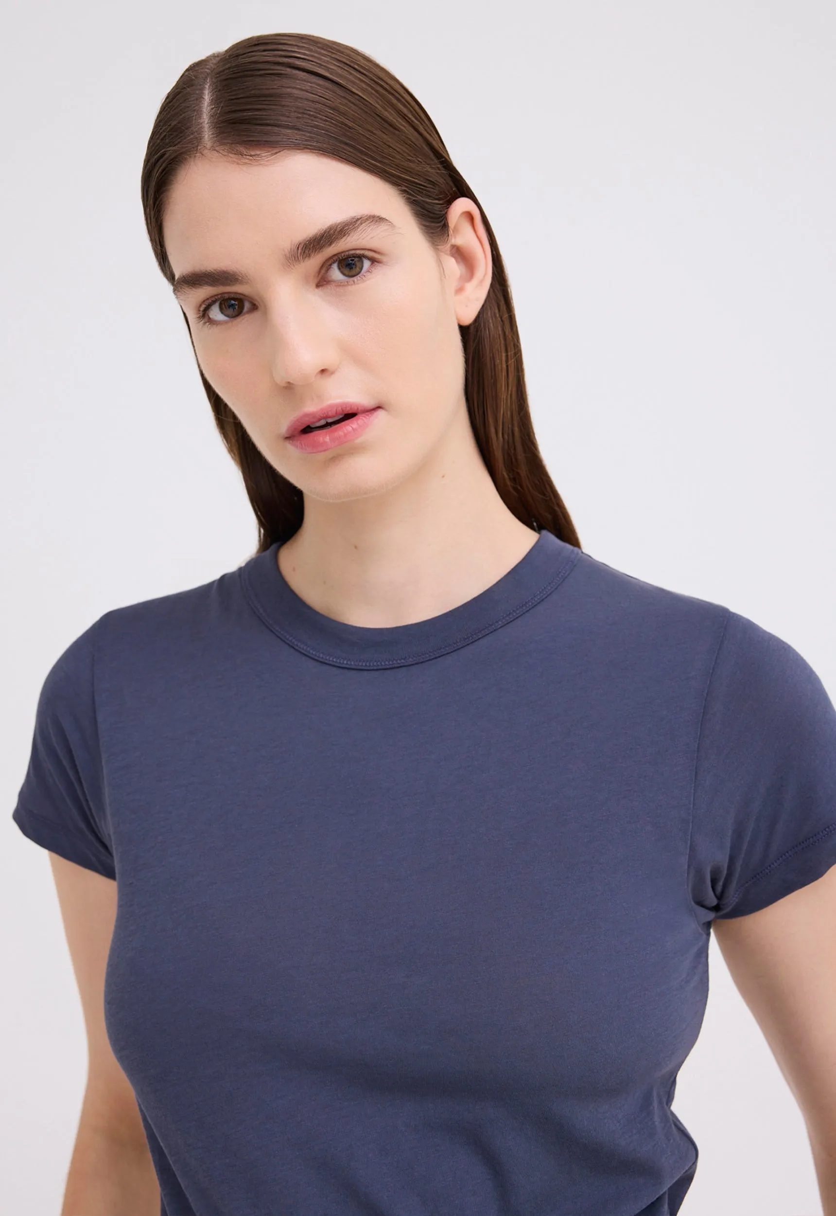 Baby Tee - Sly Blue