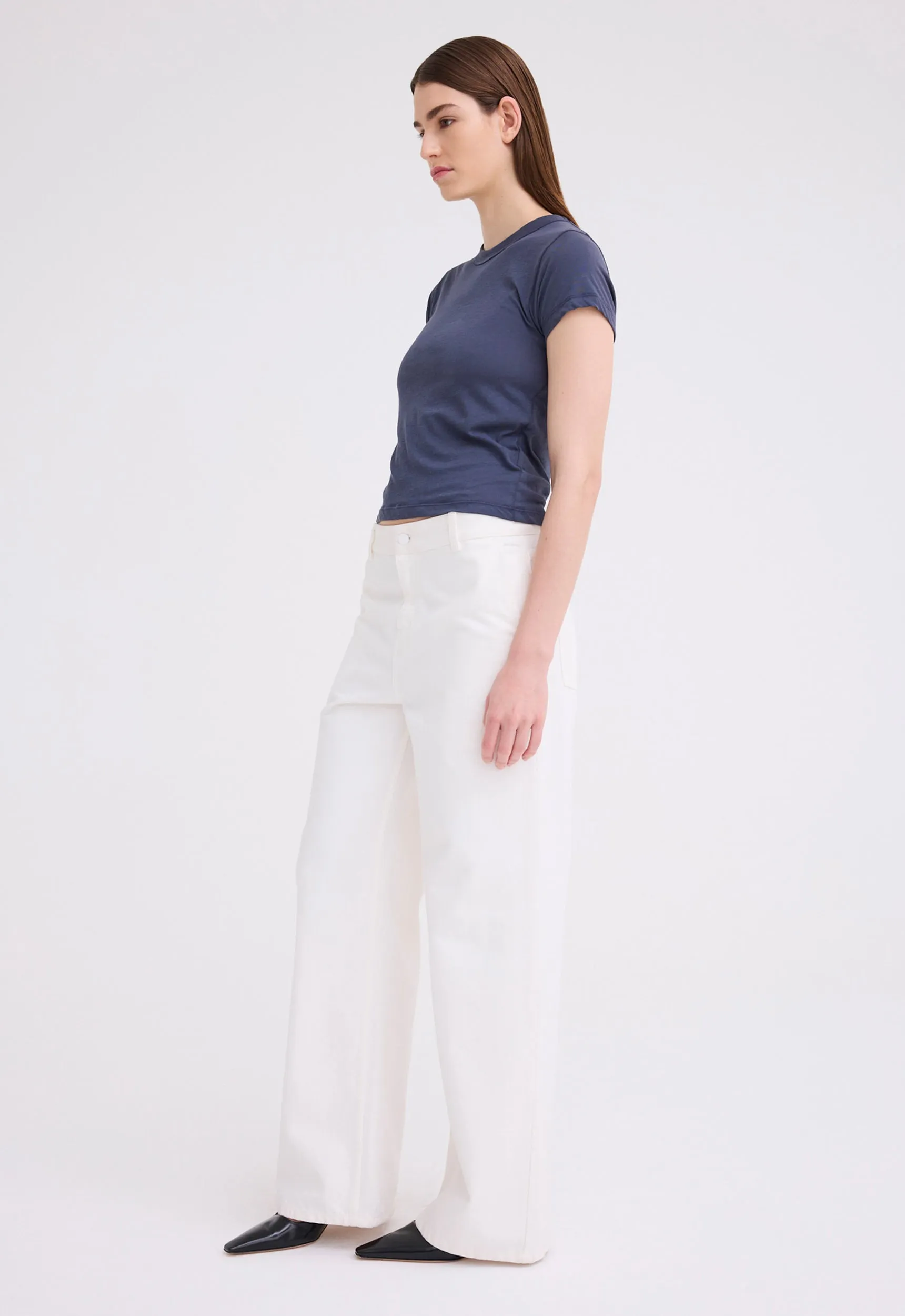 Baby Tee - Sly Blue