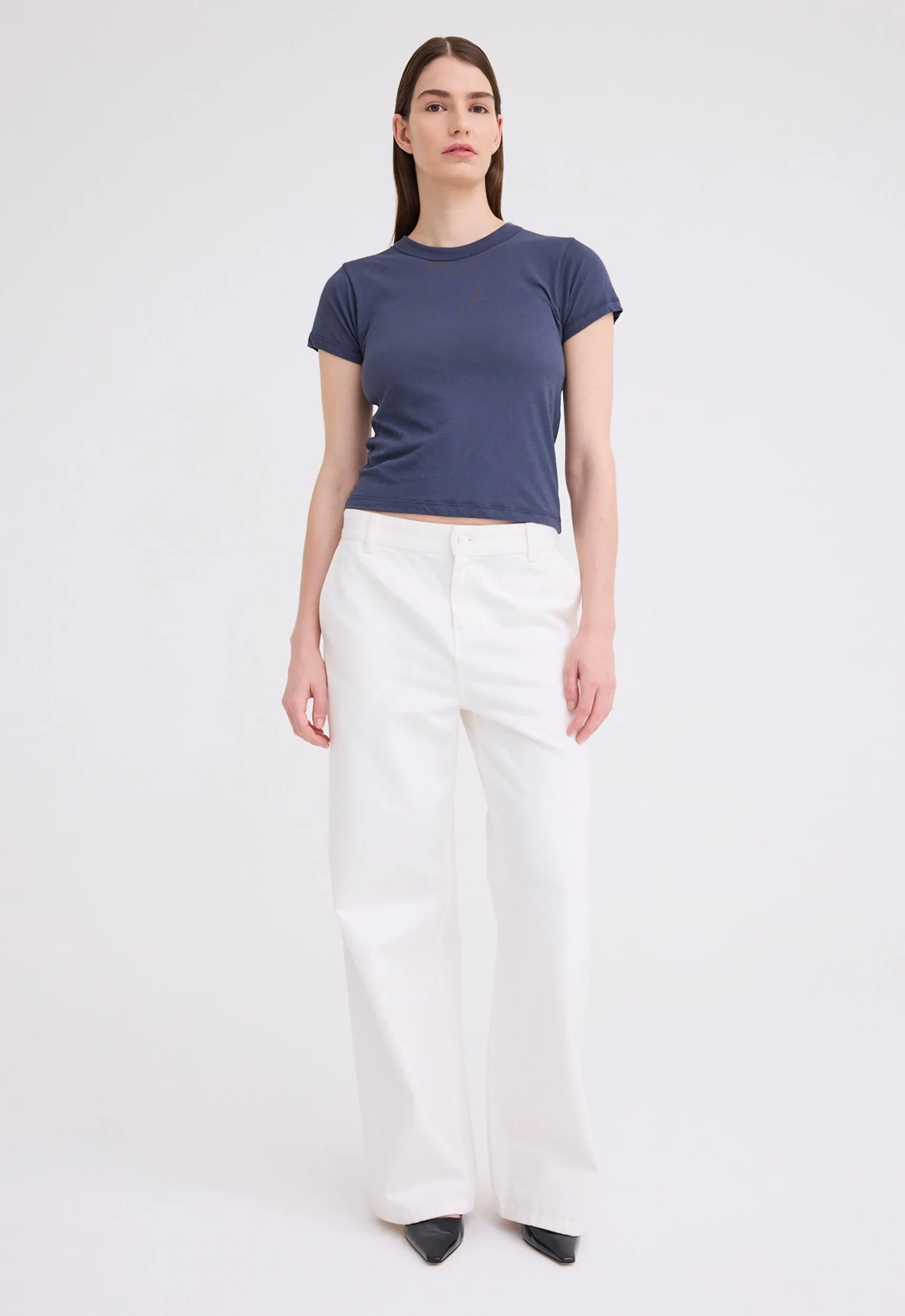 Baby Tee - Sly Blue