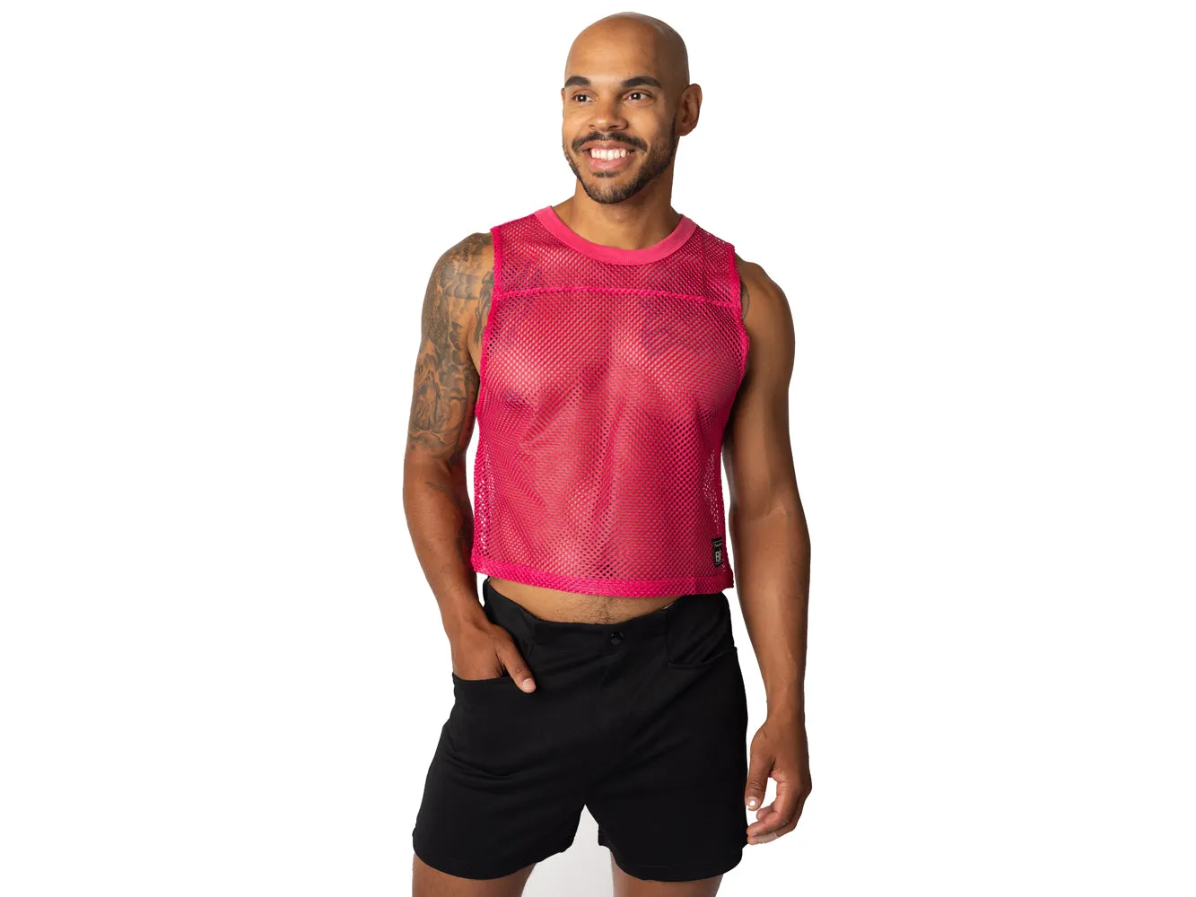 BIKE Sleeveless Practice Jersey Hot Pink