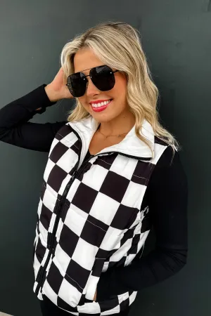 BLAKELEY CHECKER PUFFER VEST
