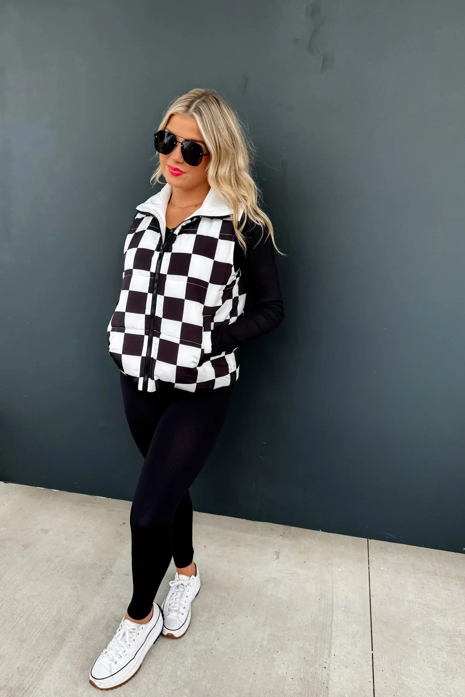 BLAKELEY CHECKER PUFFER VEST