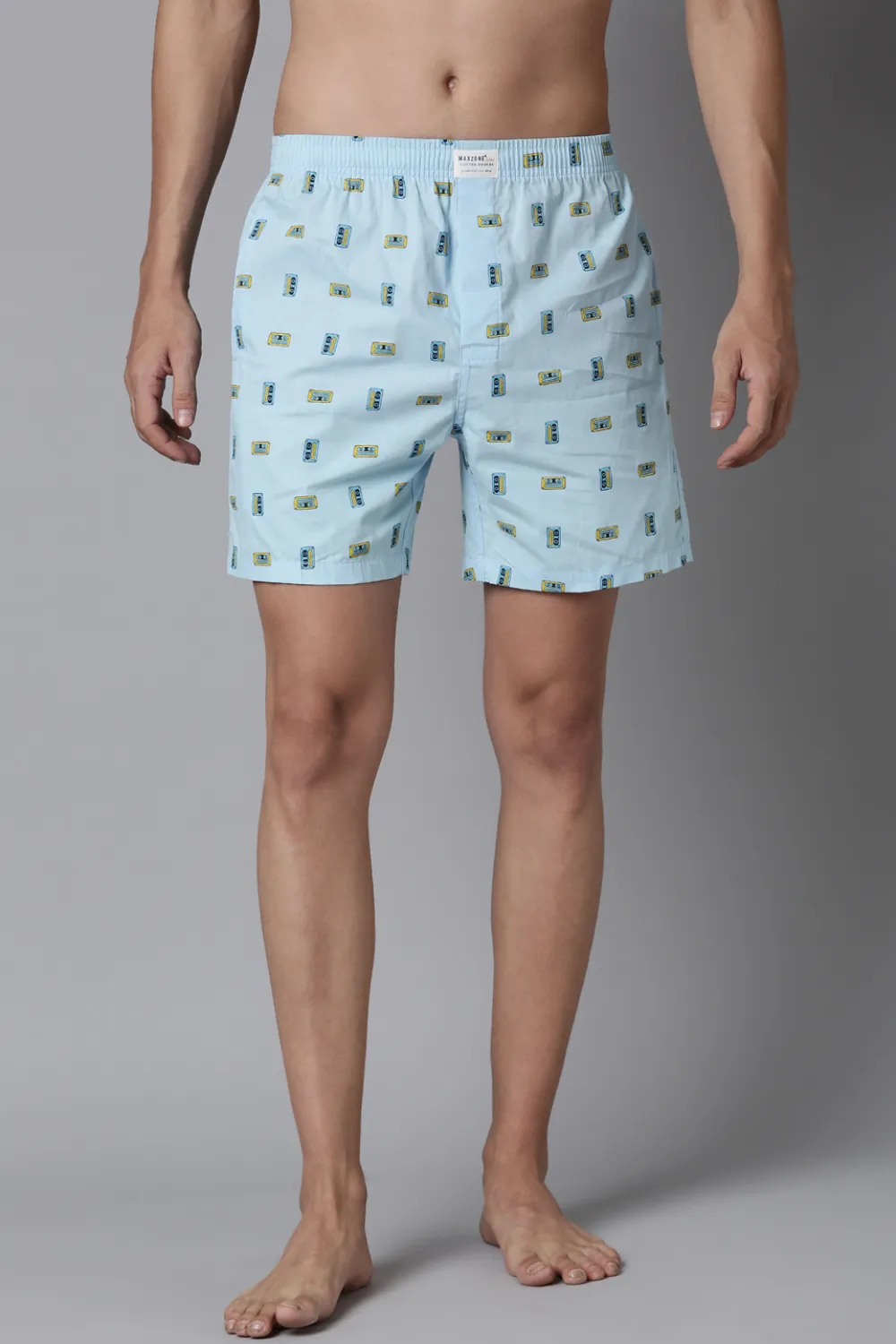 Blue-Lagoon, Midnight-Black & Cool-Blue Printed 365 Triplet Combo