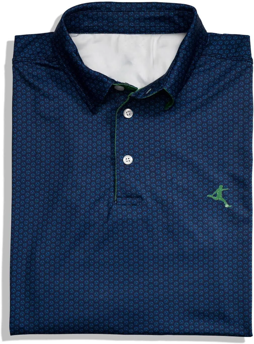 ChalkTalkSPORTS Soccer Short Sleeve Polo Shirt | Performance Sports Polo | Youth & Adult Sizes