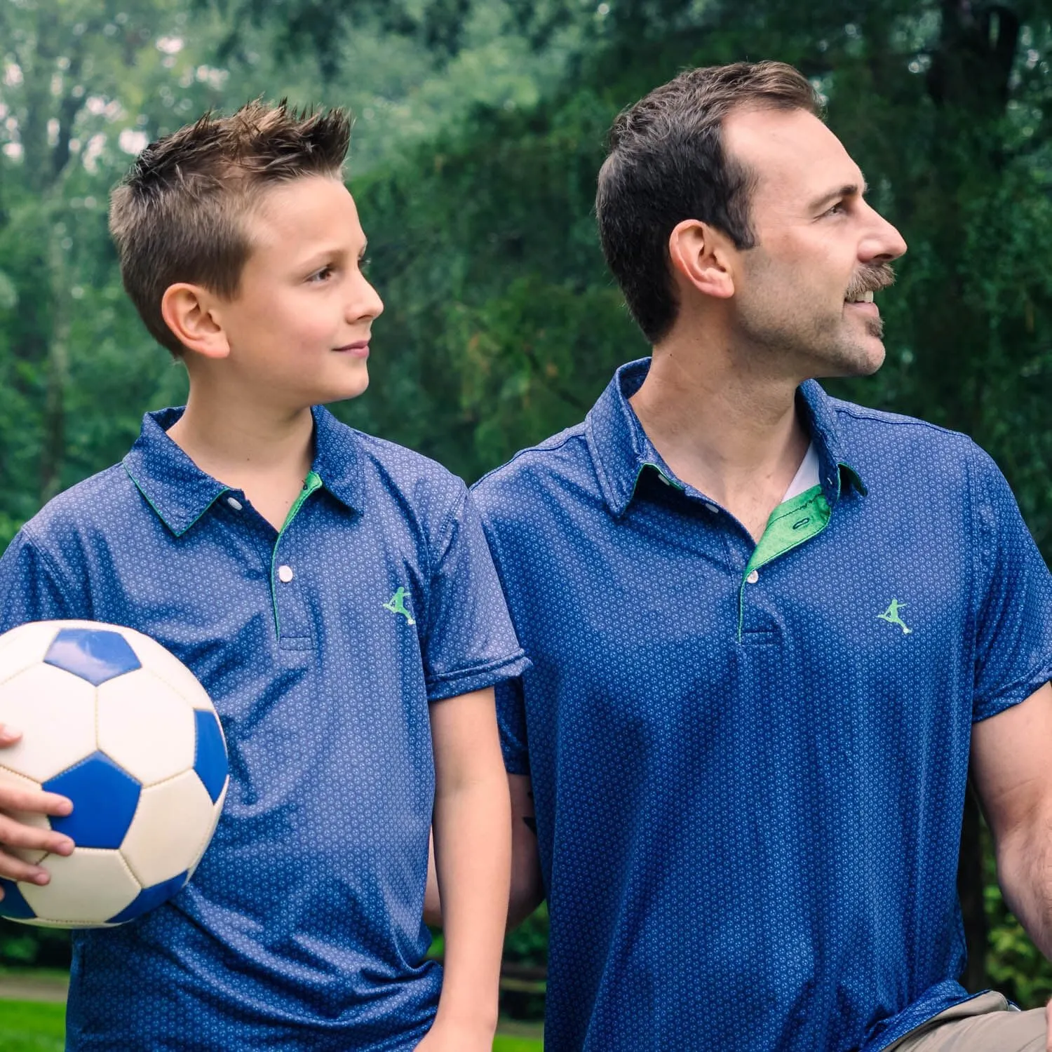 ChalkTalkSPORTS Soccer Short Sleeve Polo Shirt | Performance Sports Polo | Youth & Adult Sizes