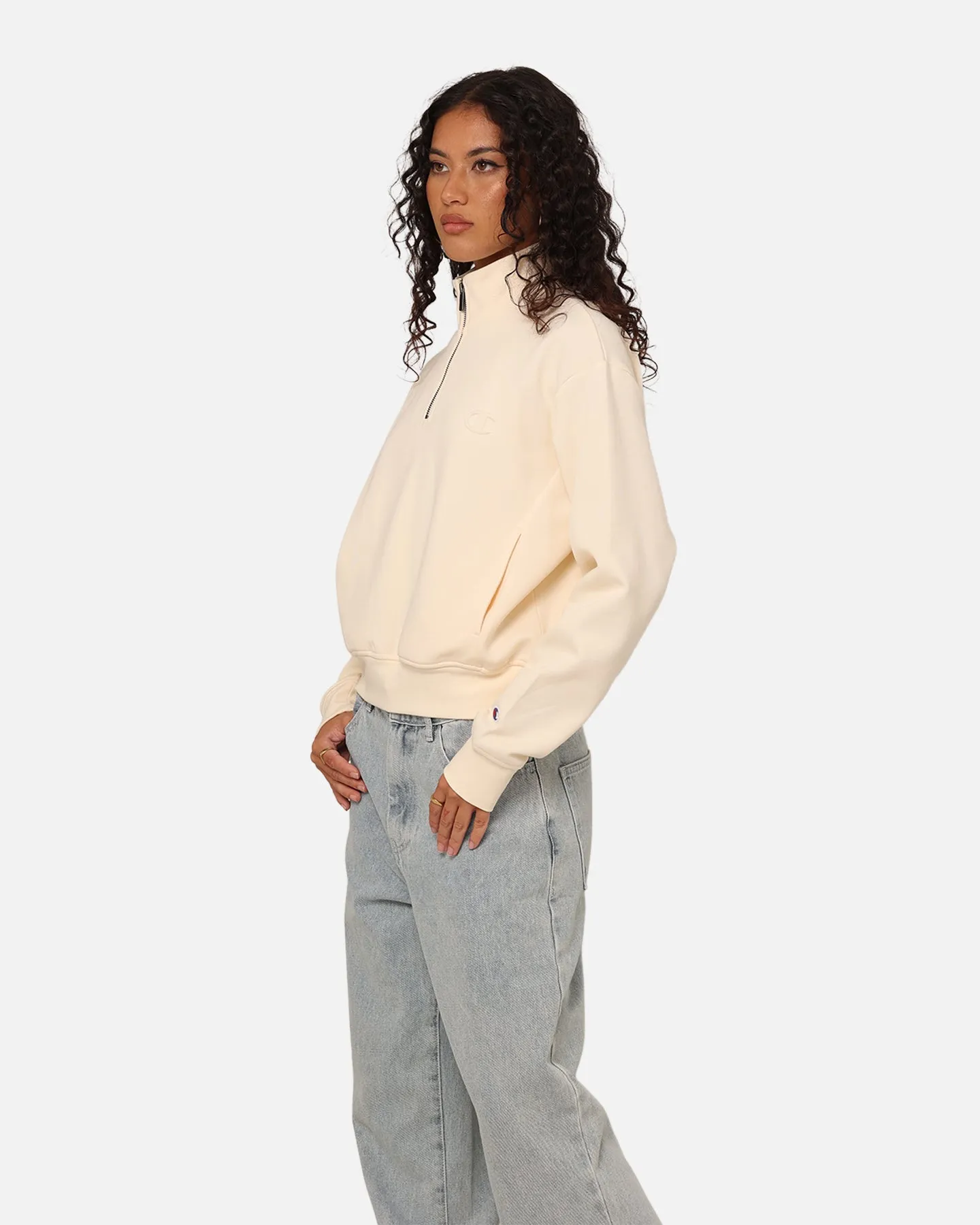 Champion Women's Rochester Tech Quarter Zip Levitating