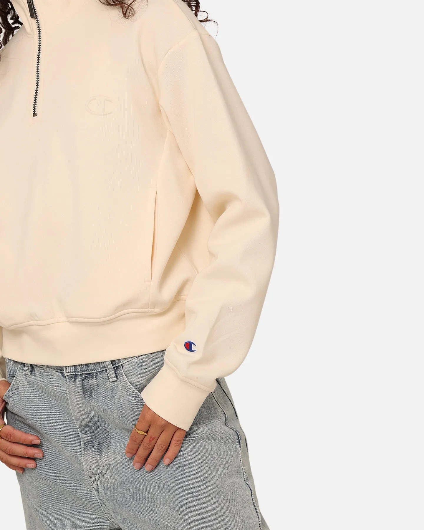 Champion Women's Rochester Tech Quarter Zip Levitating