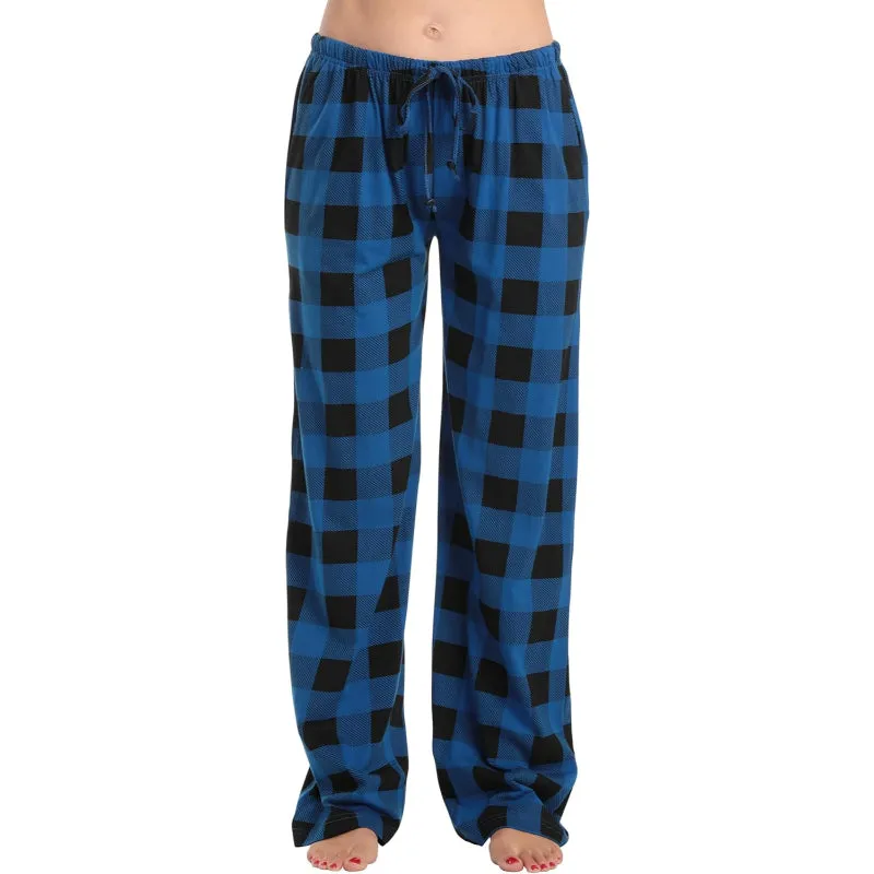 Classic Plaid Pattern Pajama Pants