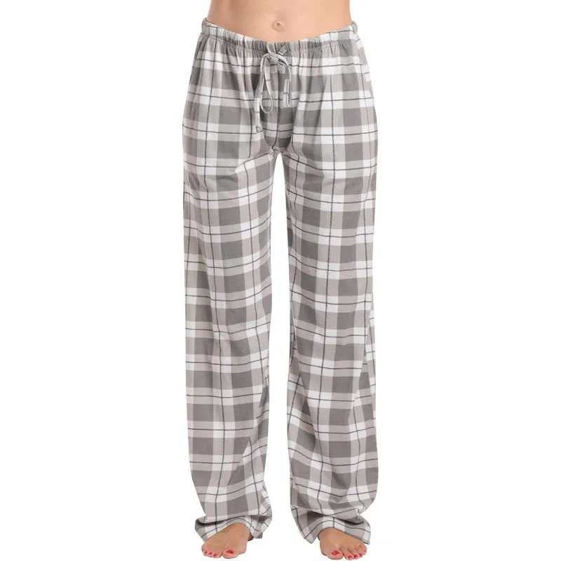 Classic Plaid Pattern Pajama Pants