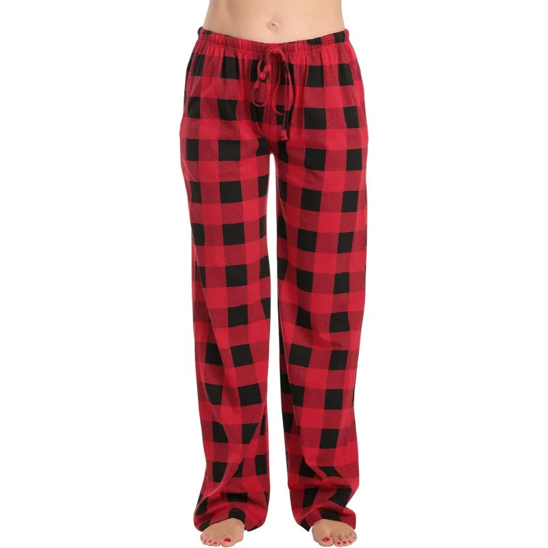 Classic Plaid Pattern Pajama Pants