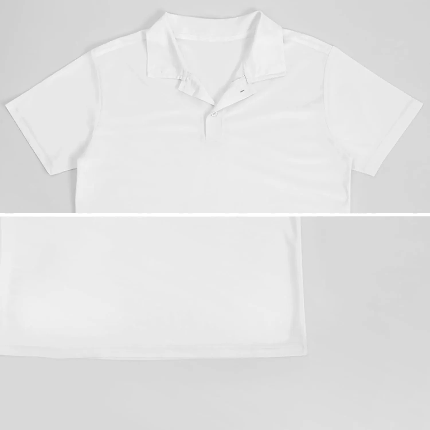 Dalmatian White And Black Pattern Men's Polo-Shirt Regular-Fit Short Sleeve Sports Quick Dry Golf Tennis T-Shirt