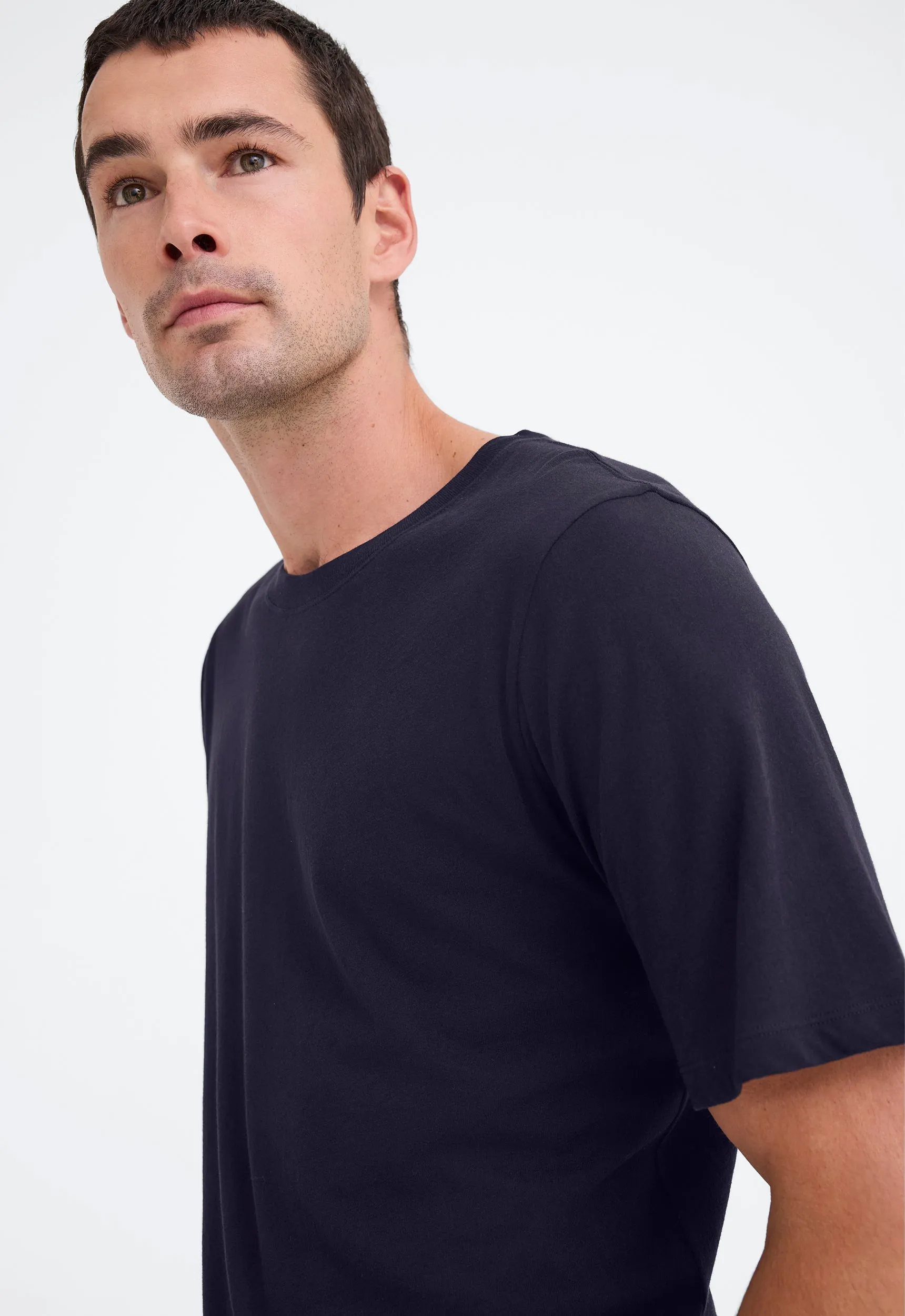 Deep Tee - Darkest Navy