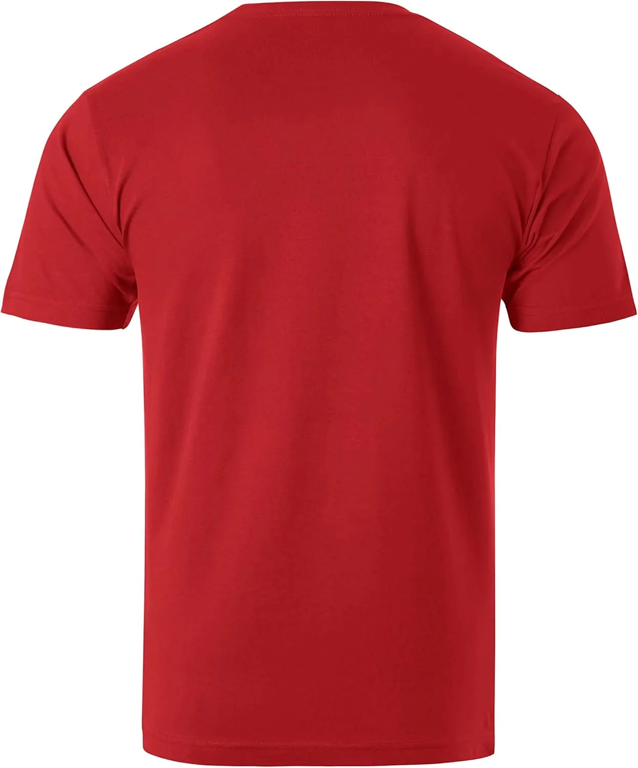 Hat and Beyond Men's Natural High Grade Organic Cotton Crew Neck Short Sleeve Tee Shirt