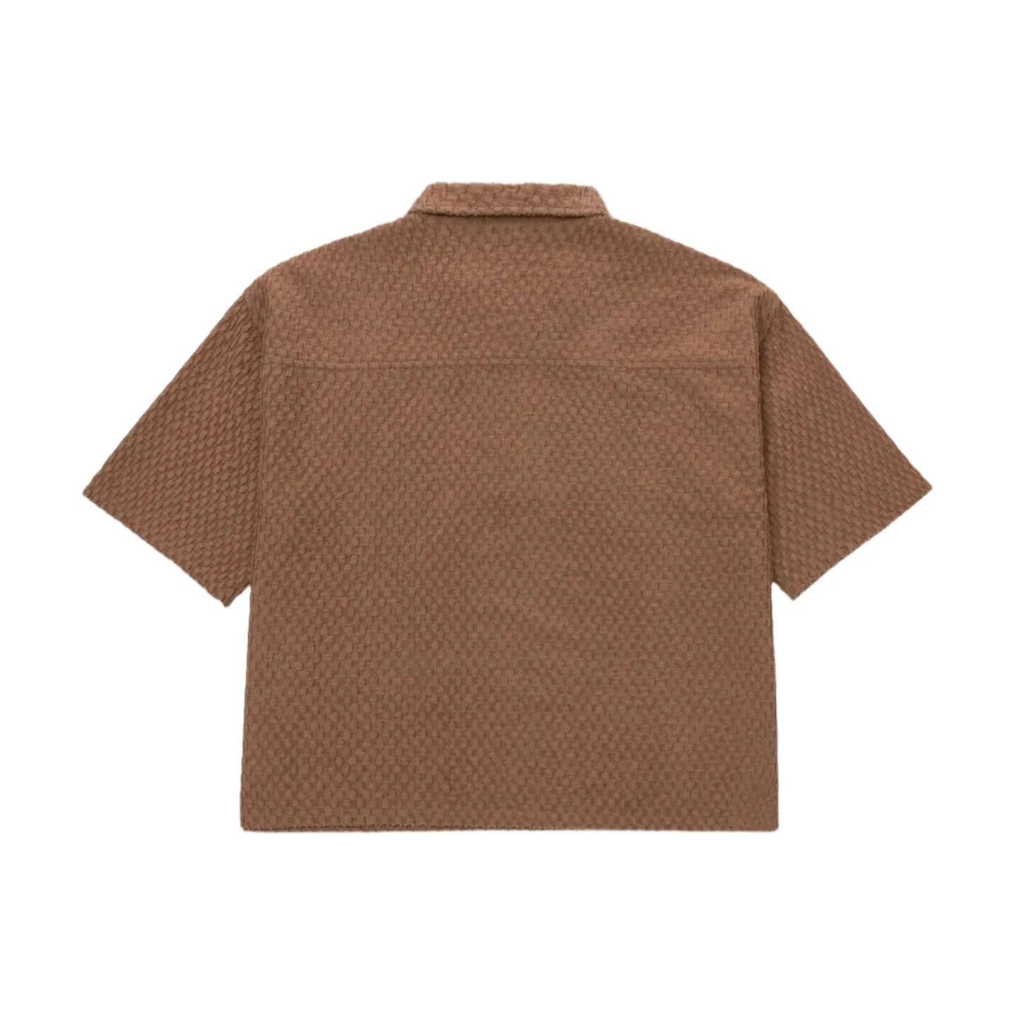 Honor The Gift Textured Knit Quarter Zip - Brown