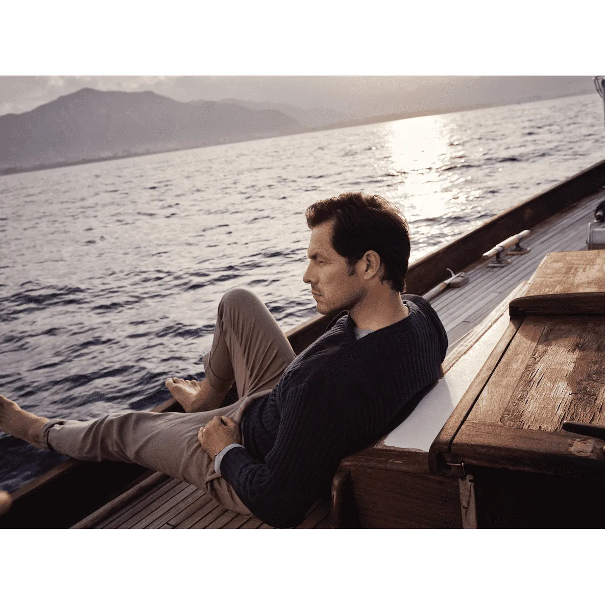 James Bond Navy Army Sweater - No Time To Die Edition - By N. Peal
