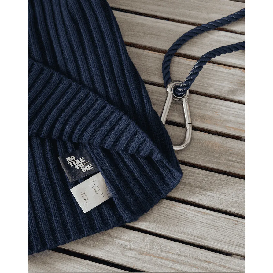 James Bond Navy Army Sweater - No Time To Die Edition - By N. Peal