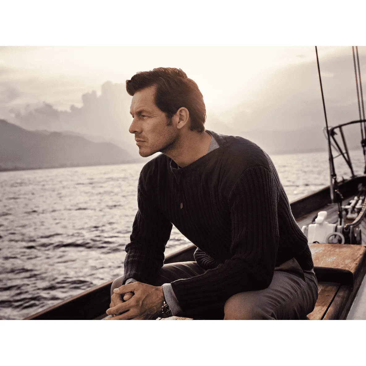 James Bond Navy Army Sweater - No Time To Die Edition - By N. Peal