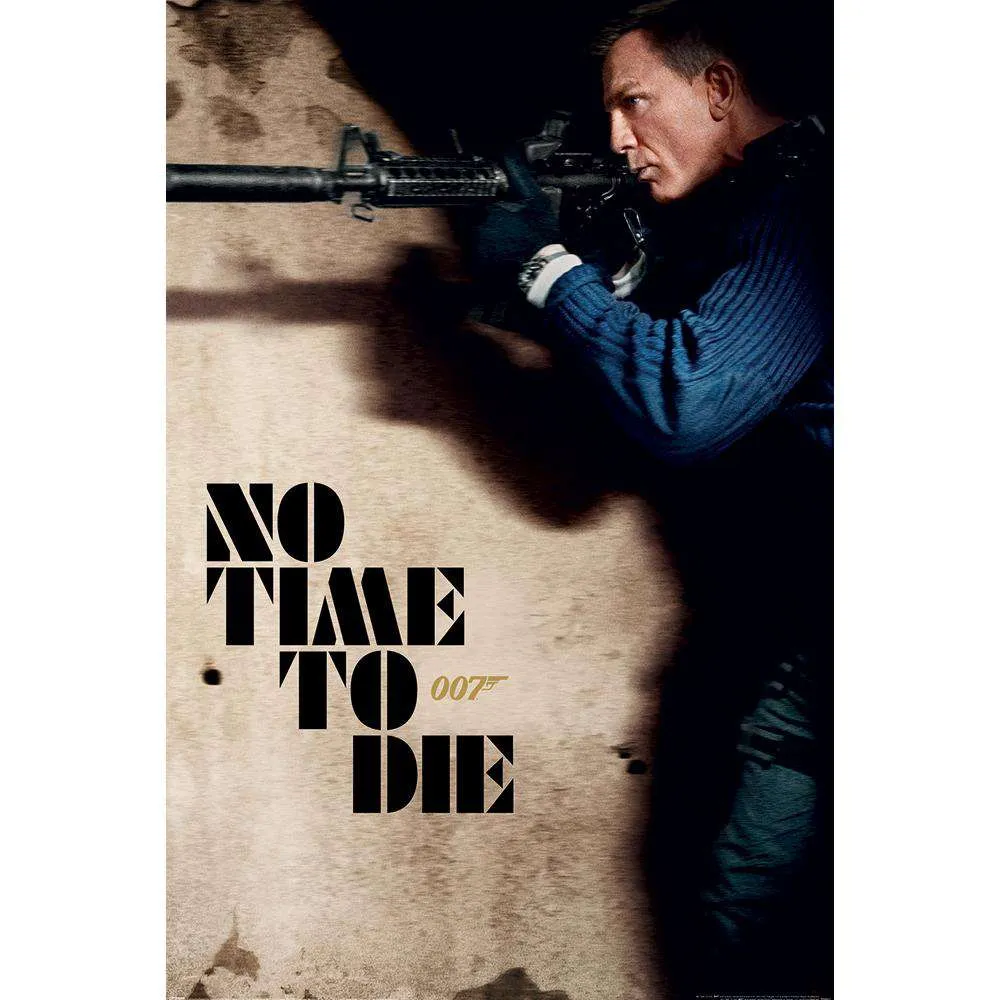 James Bond Navy Army Sweater - No Time To Die Edition - By N. Peal
