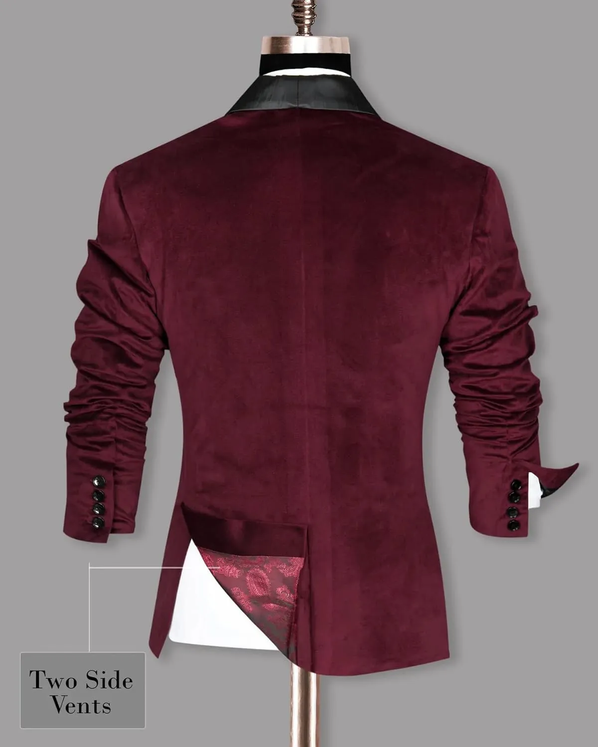 Men's Blazer Velvet Long Sleeve Regular Fit Suit Sport Coat Jacket Casual Lightweight Business Office Meeting Coat