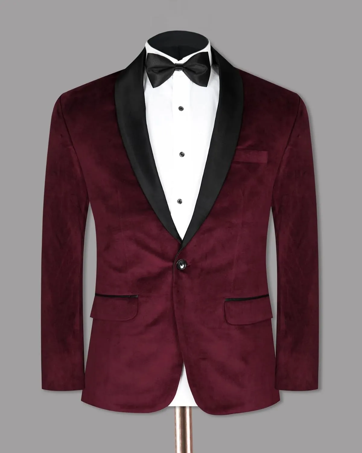 Men's Blazer Velvet Long Sleeve Regular Fit Suit Sport Coat Jacket Casual Lightweight Business Office Meeting Coat
