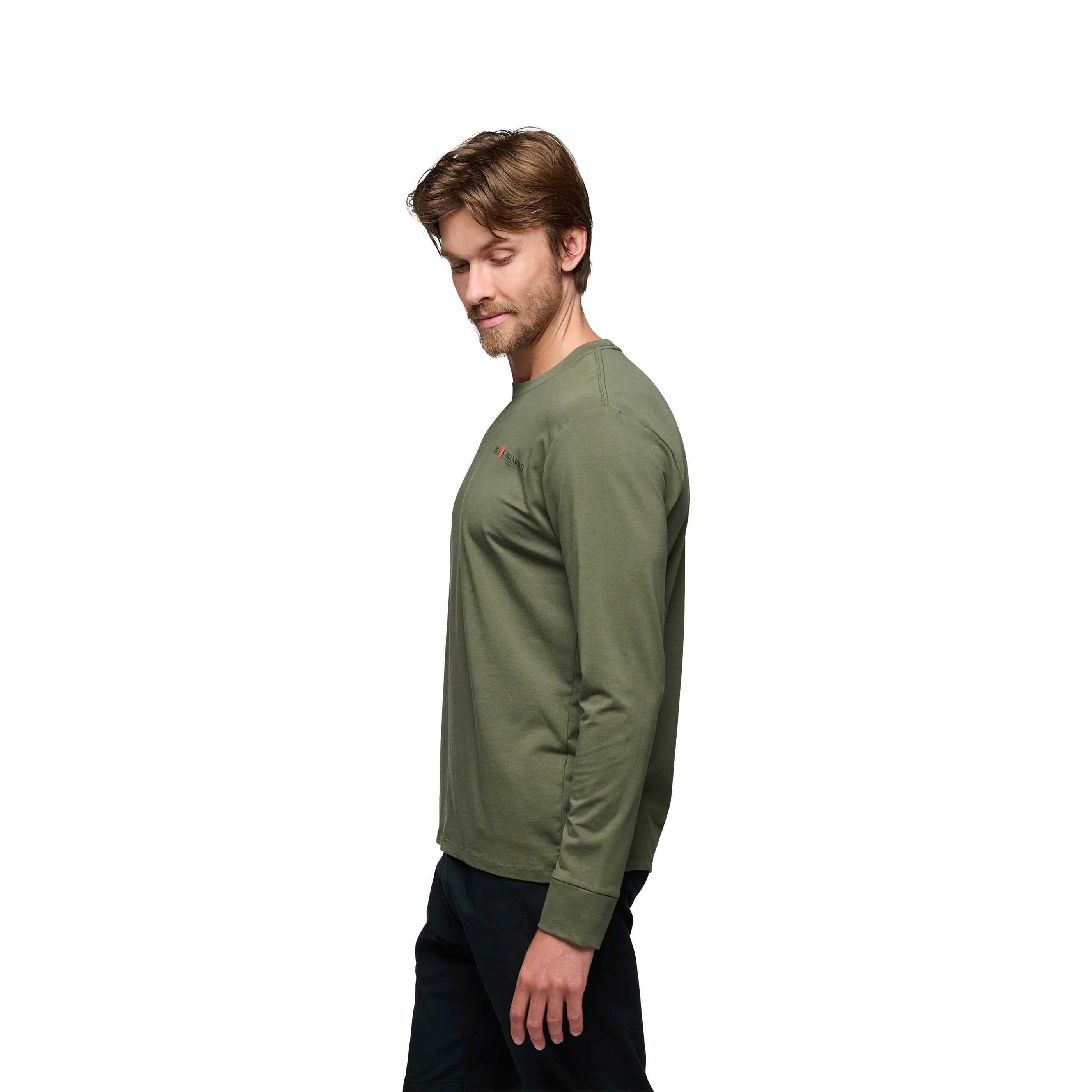 Men's Heritage Wordmark Long Sleeve Tee