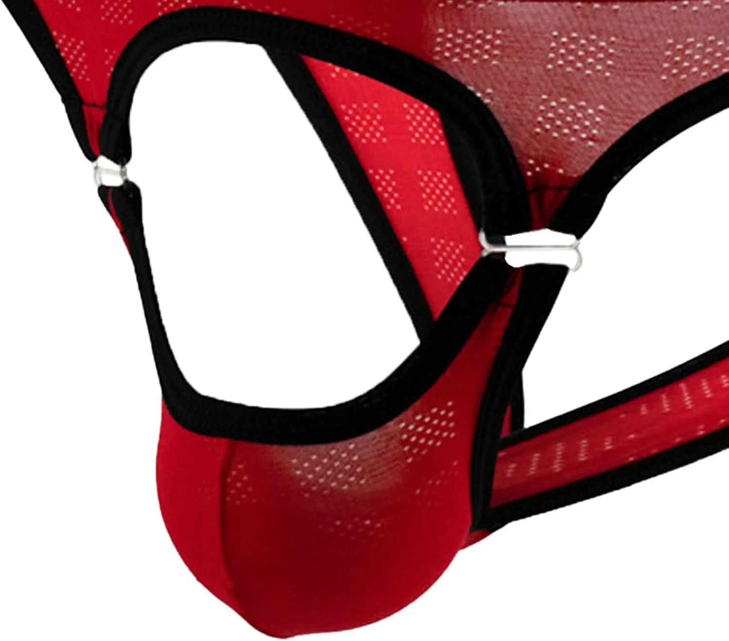 Men's Open Front Triangle Briefs Low Rise Mesh Erotic Men Underpants Sexy T-Back Bulge Pouch Underwear
