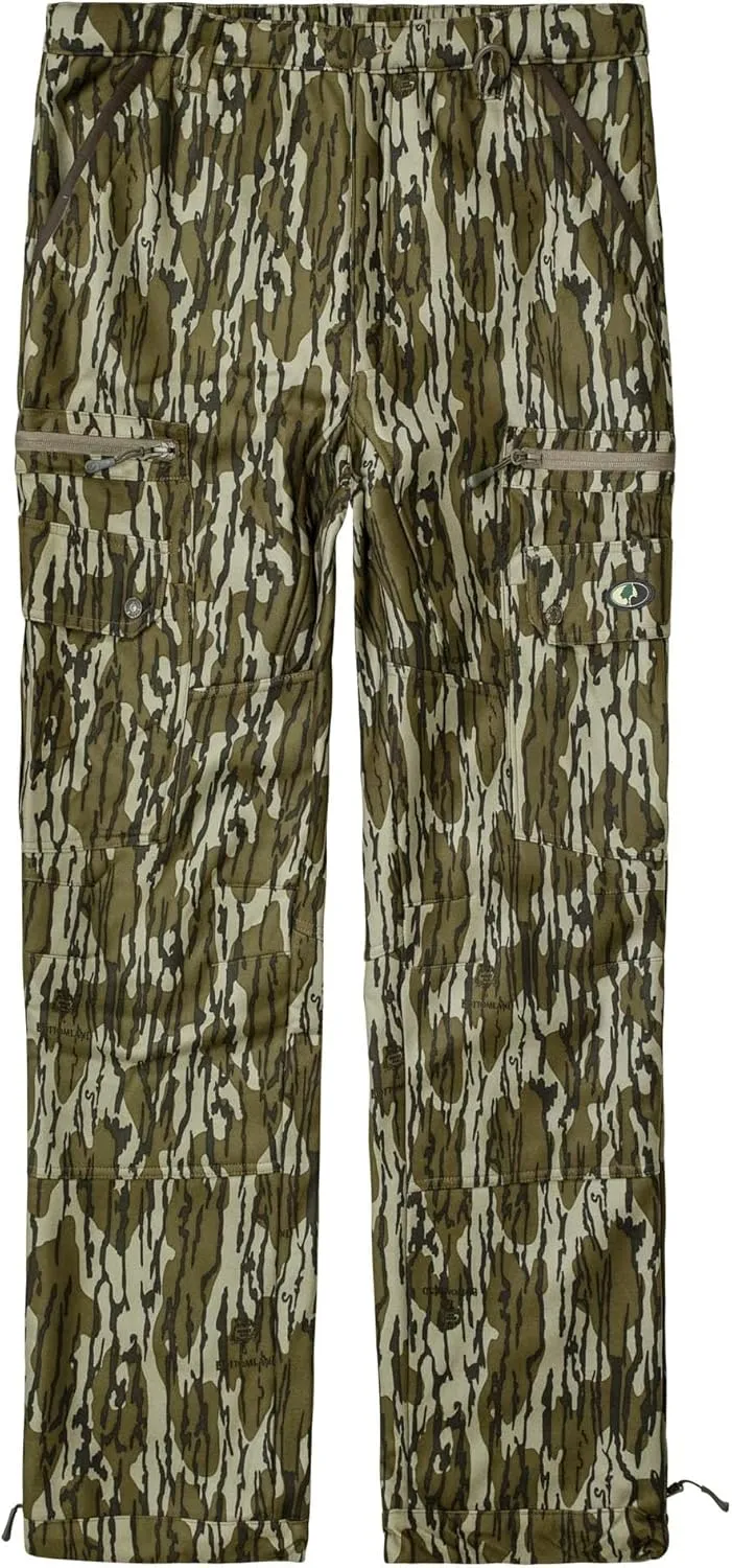 Mossy Oak Sherpa Fleece Lined Camo Hunting Pants for Men