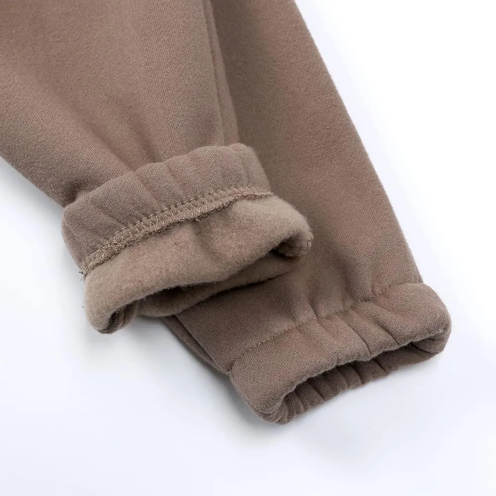 MYGBCPJS Youth 2PCS Jogger Outfits Set Fleece Hooded   Sweatpants Boys Girls Athletic Sweatsuits Pullover Clothes