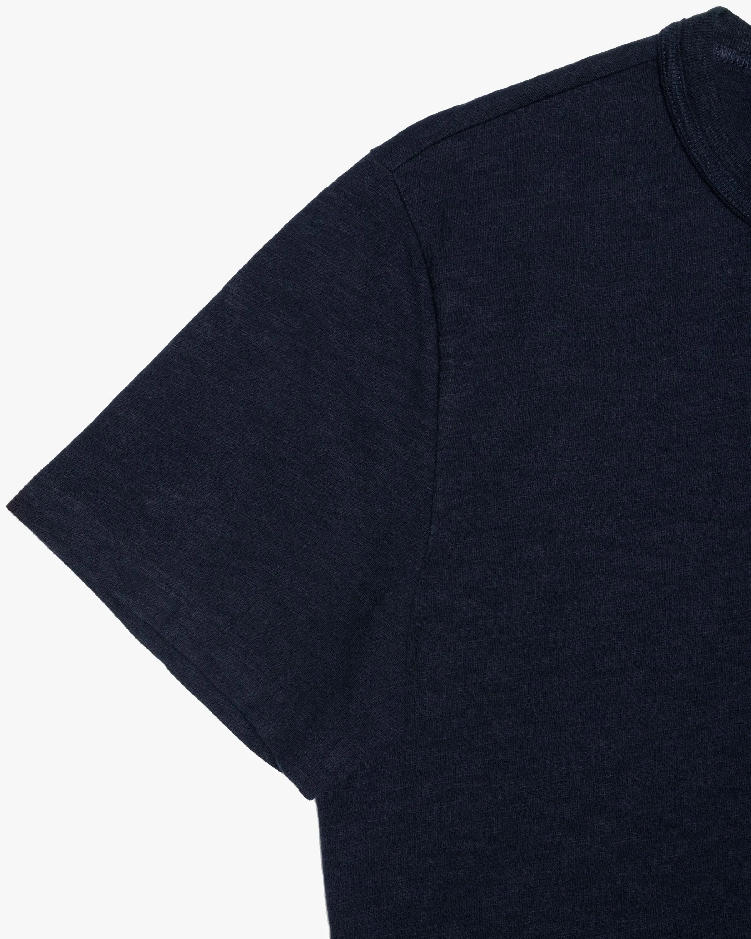 Nudie Jeans Roy Heavy Slub Tee - Blueberry