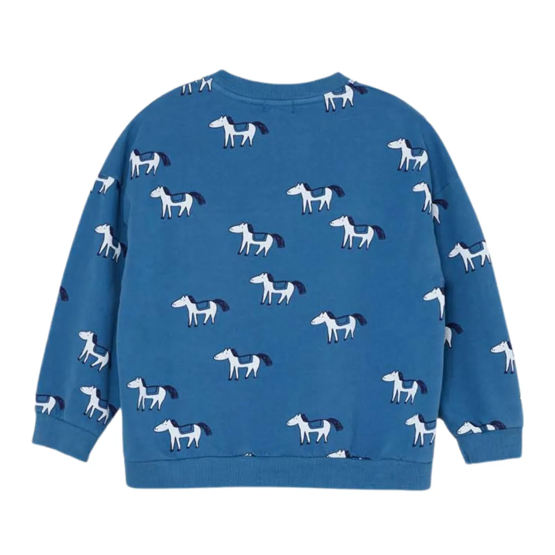 Soft Fleece Sweatshirt "Axel Horses", 9-10J (134/140)