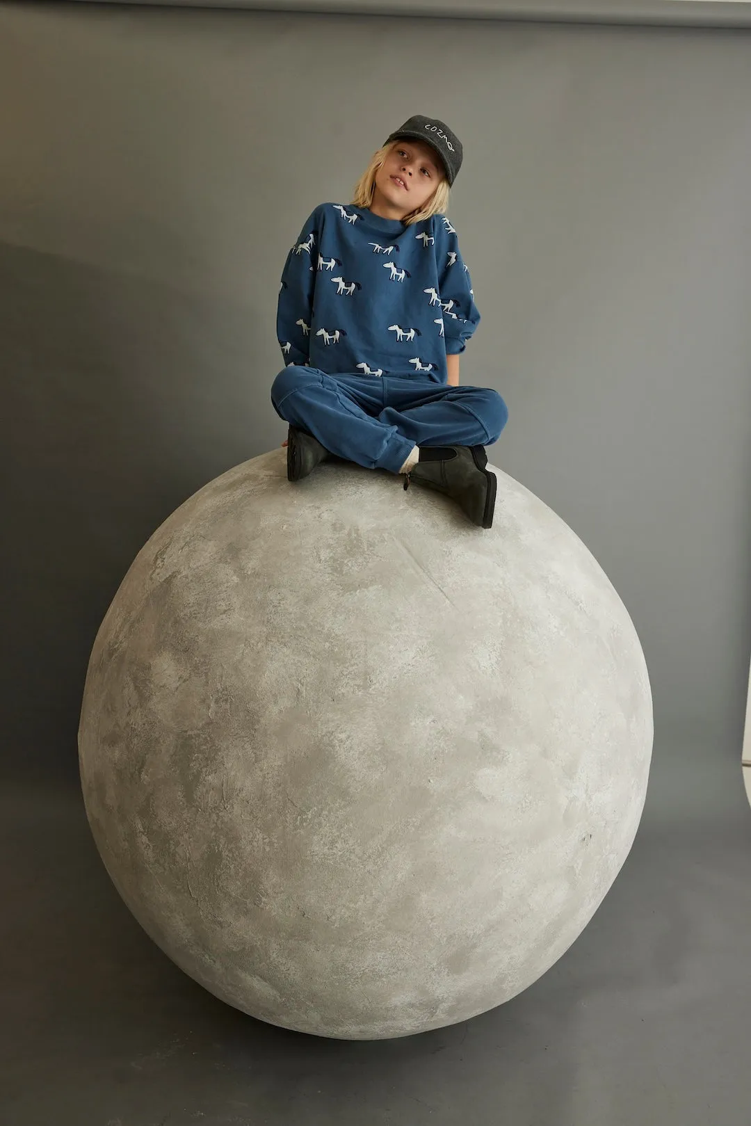 Soft Fleece Sweatshirt "Axel Horses", 9-10J (134/140)