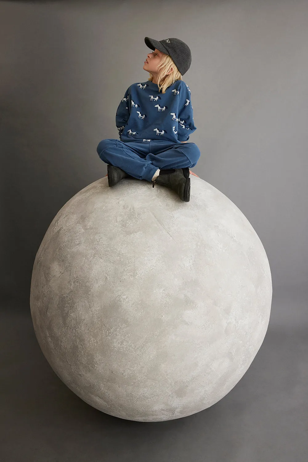 Soft Fleece Sweatshirt "Axel Horses", 9-10J (134/140)