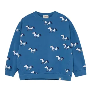 Soft Fleece Sweatshirt "Axel Horses", 9-10J (134/140)
