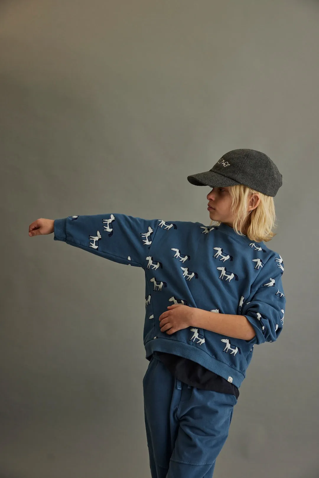 Soft Fleece Sweatshirt "Axel Horses", 9-10J (134/140)
