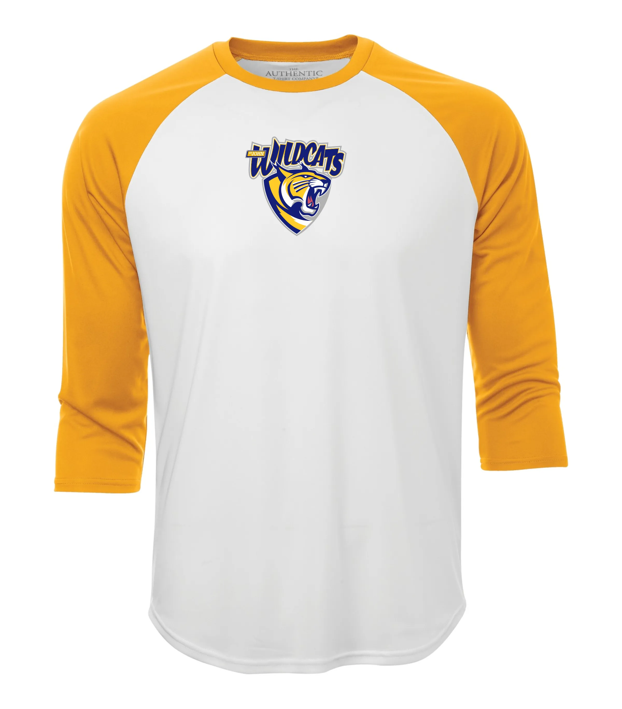 St. John Catholic Adult Wicking Baseball T-Shirt