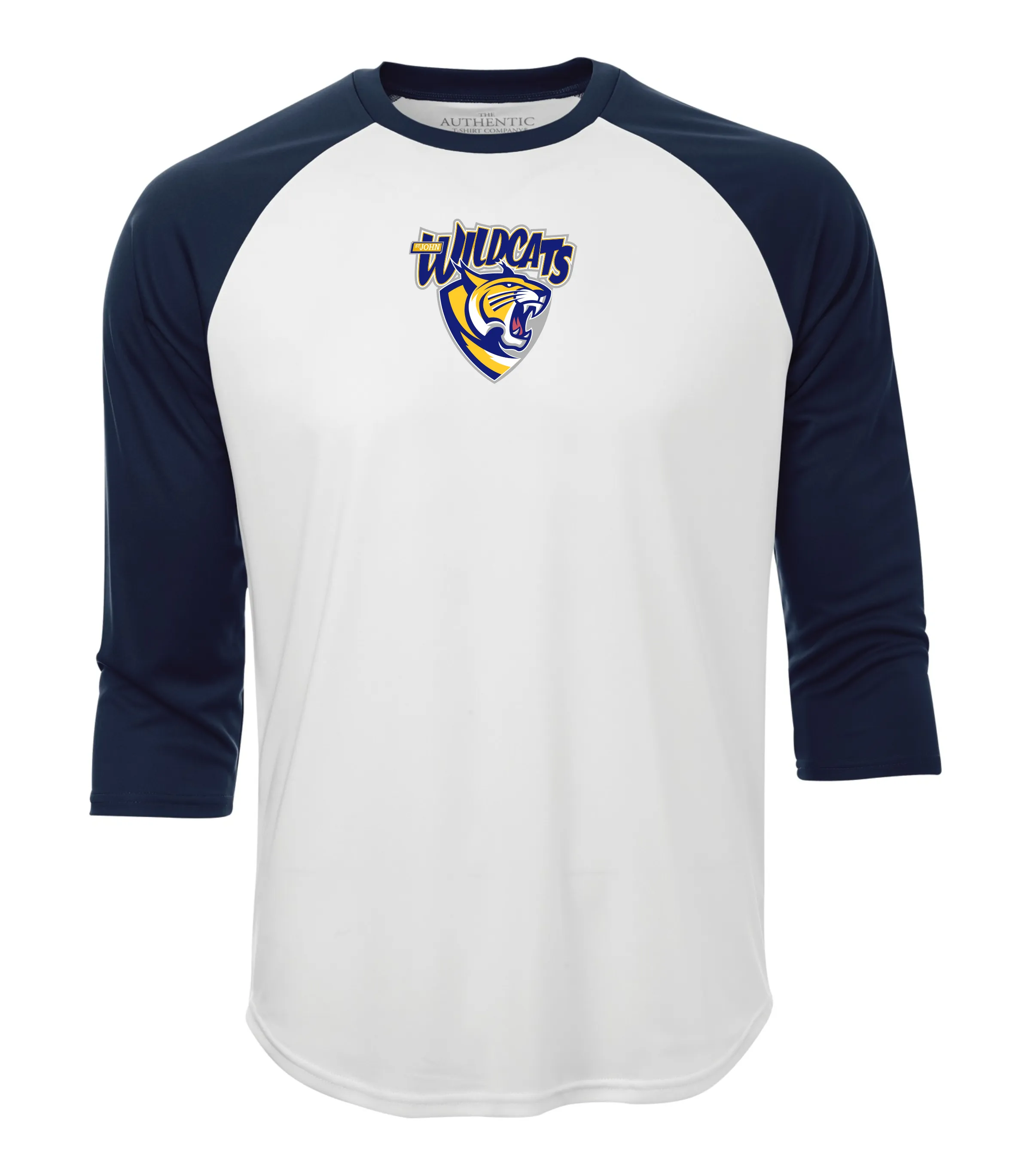 St. John Catholic Adult Wicking Baseball T-Shirt