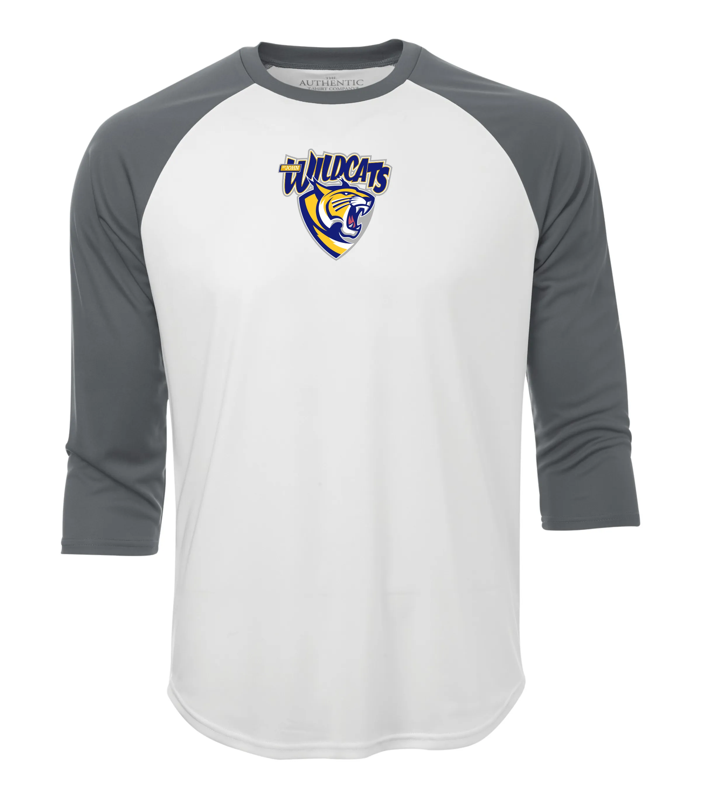 St. John Catholic Adult Wicking Baseball T-Shirt