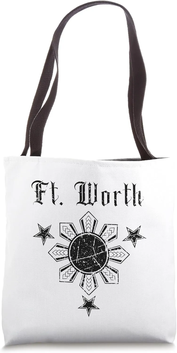 Tribal Tattoo, Philippines Sun, Pinoy Pride, Ft Worth Tote Bag