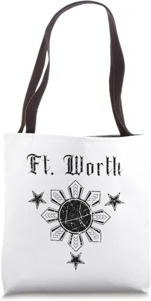 Tribal Tattoo, Philippines Sun, Pinoy Pride, Ft Worth Tote Bag