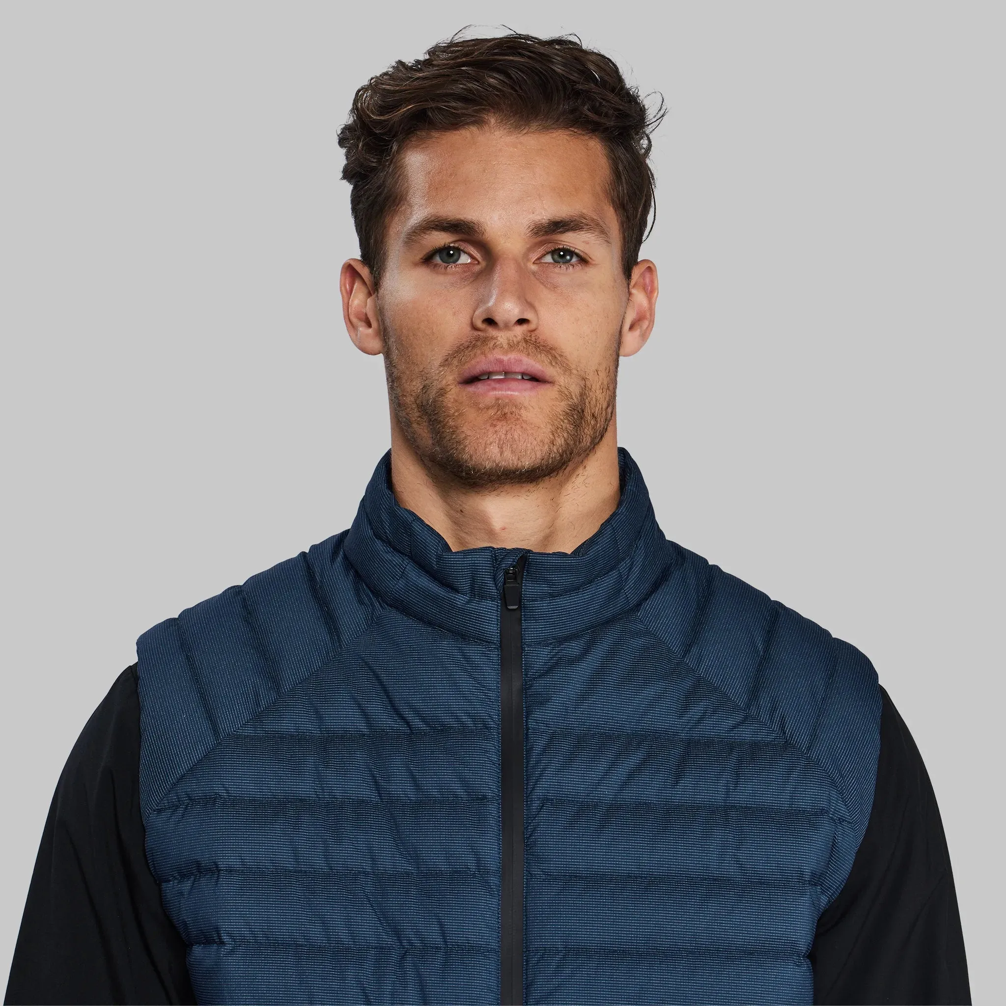 Ultralight Puffer Vest with Dyneema. Blue edition