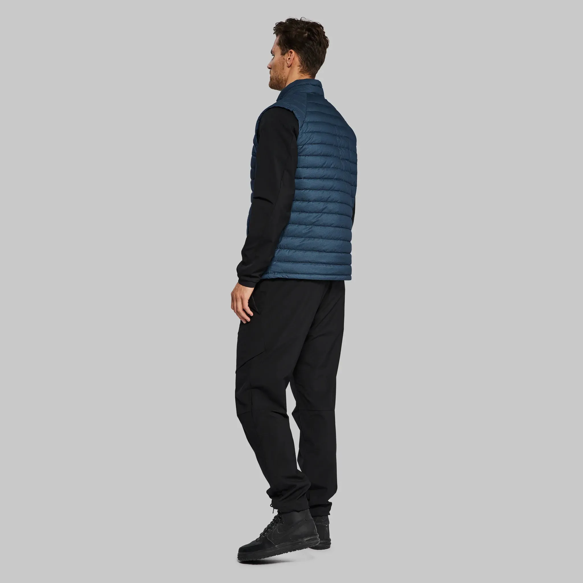 Ultralight Puffer Vest with Dyneema. Blue edition