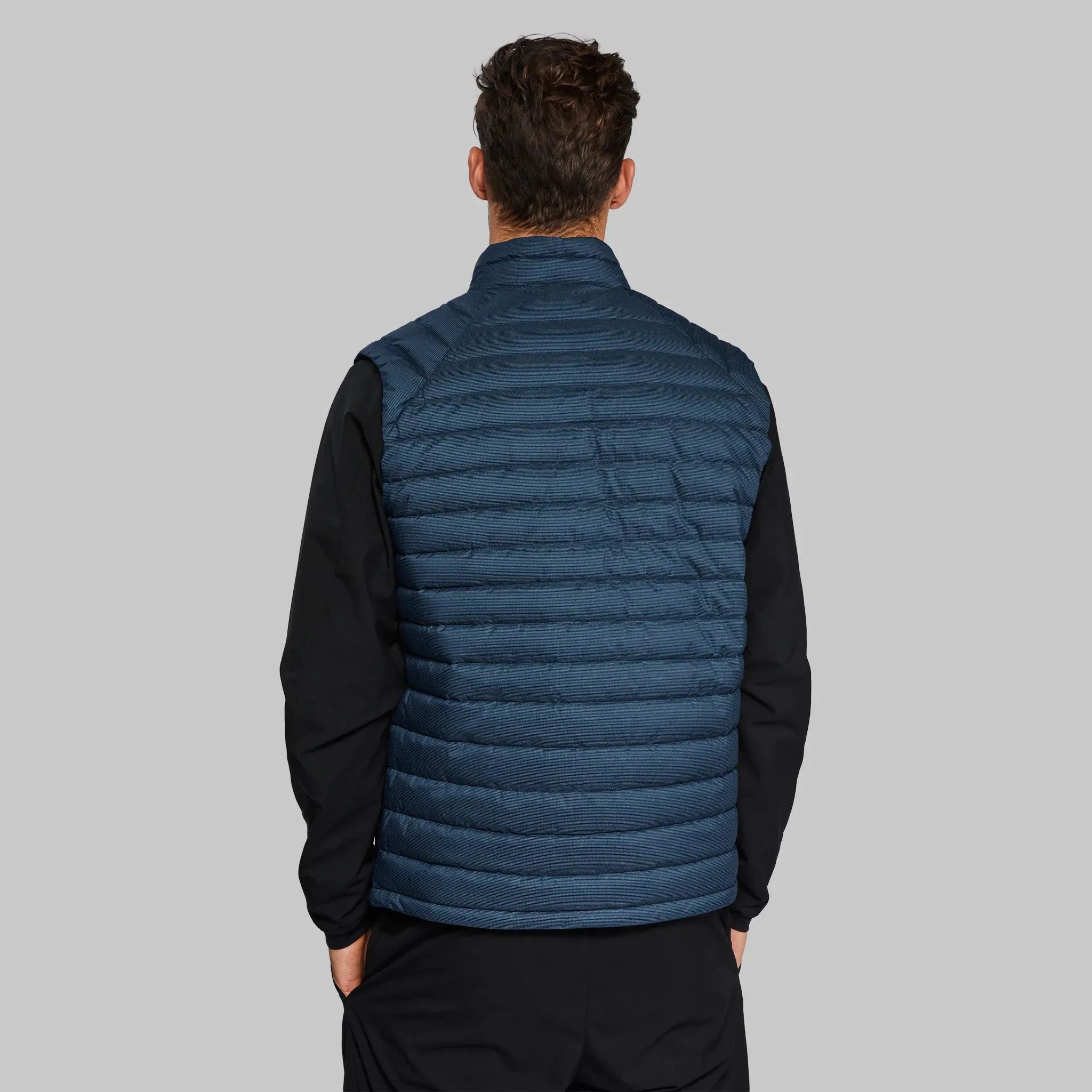 Ultralight Puffer Vest with Dyneema. Blue edition