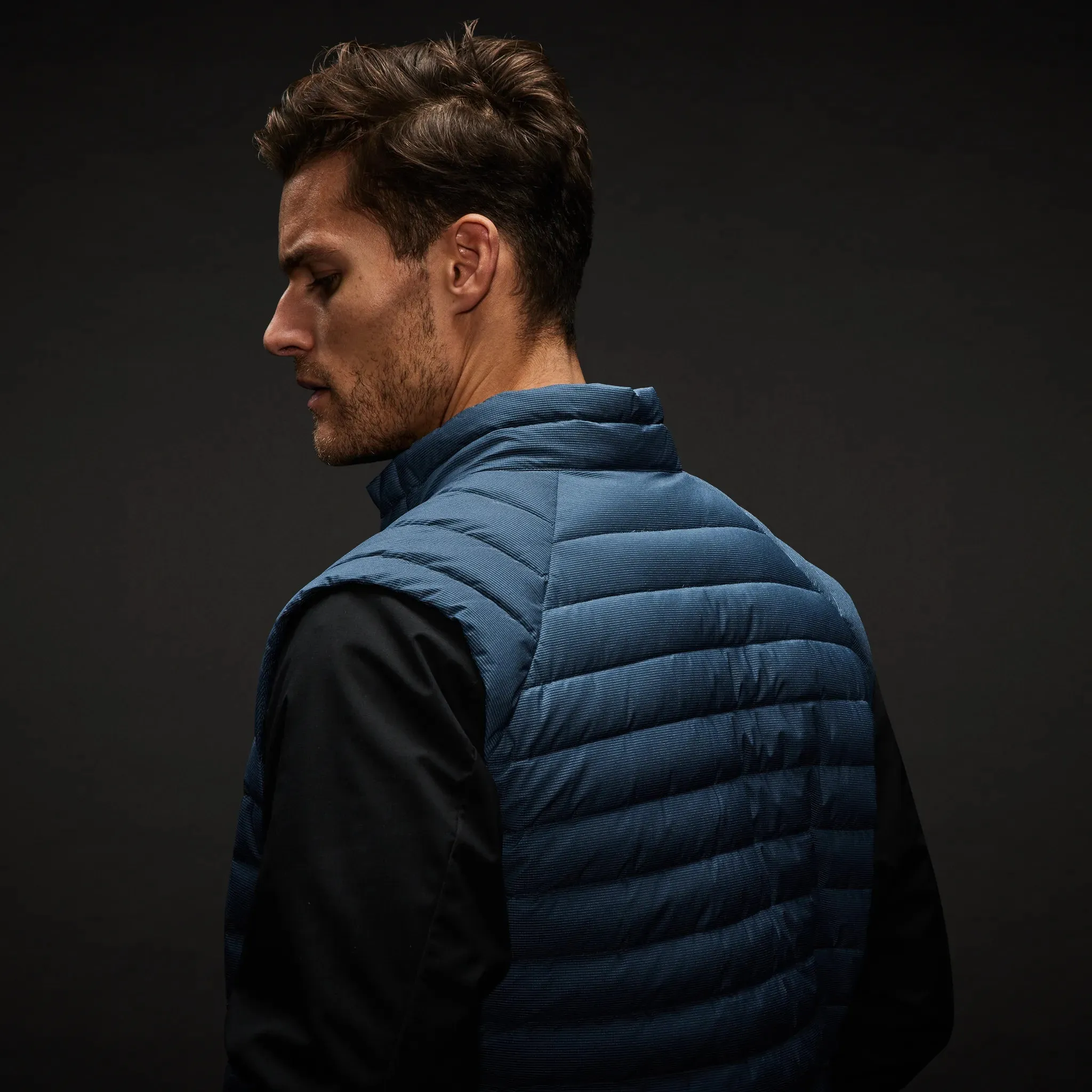 Ultralight Puffer Vest with Dyneema. Blue edition