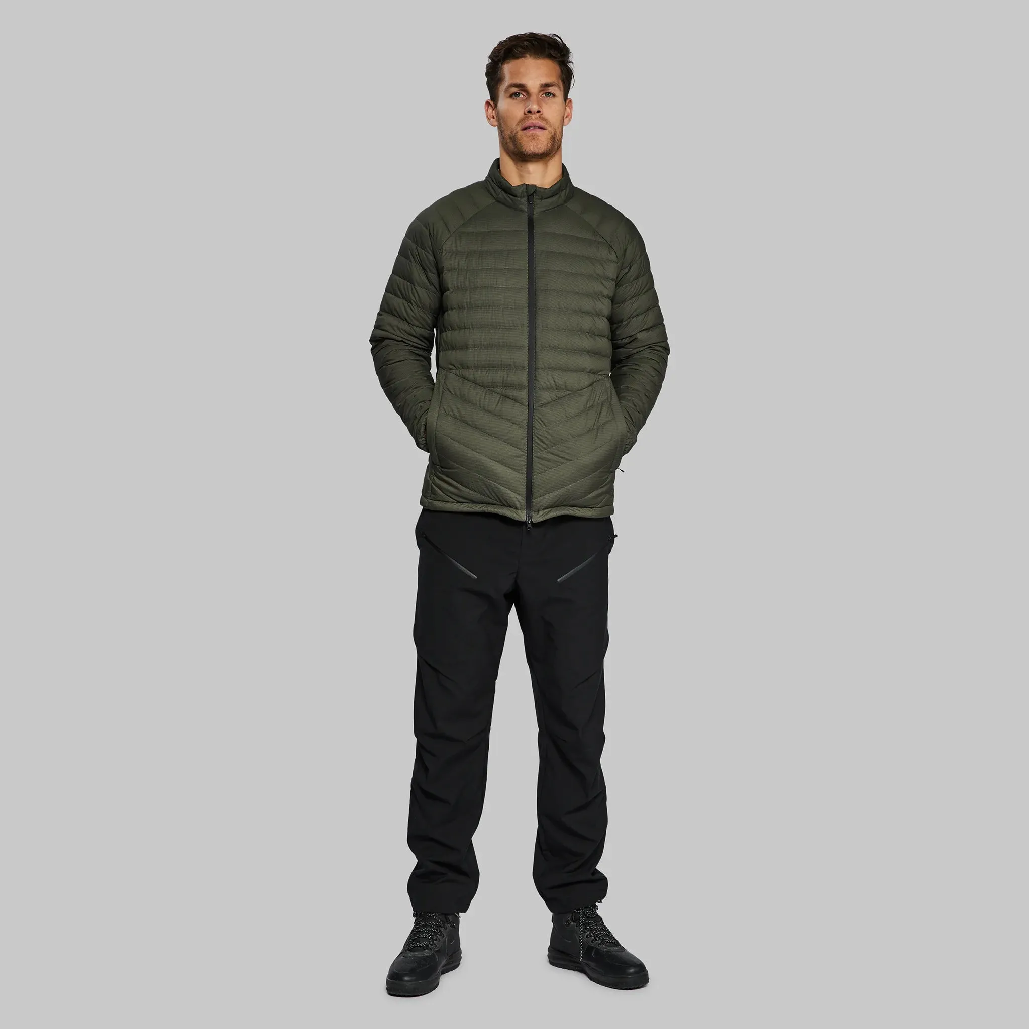 Ultralight Puffer with Dyneema. Khaki edition.