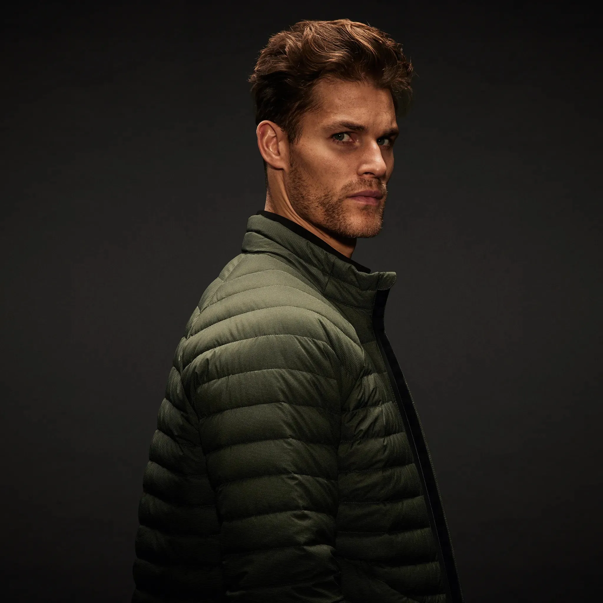 Ultralight Puffer with Dyneema. Khaki edition.