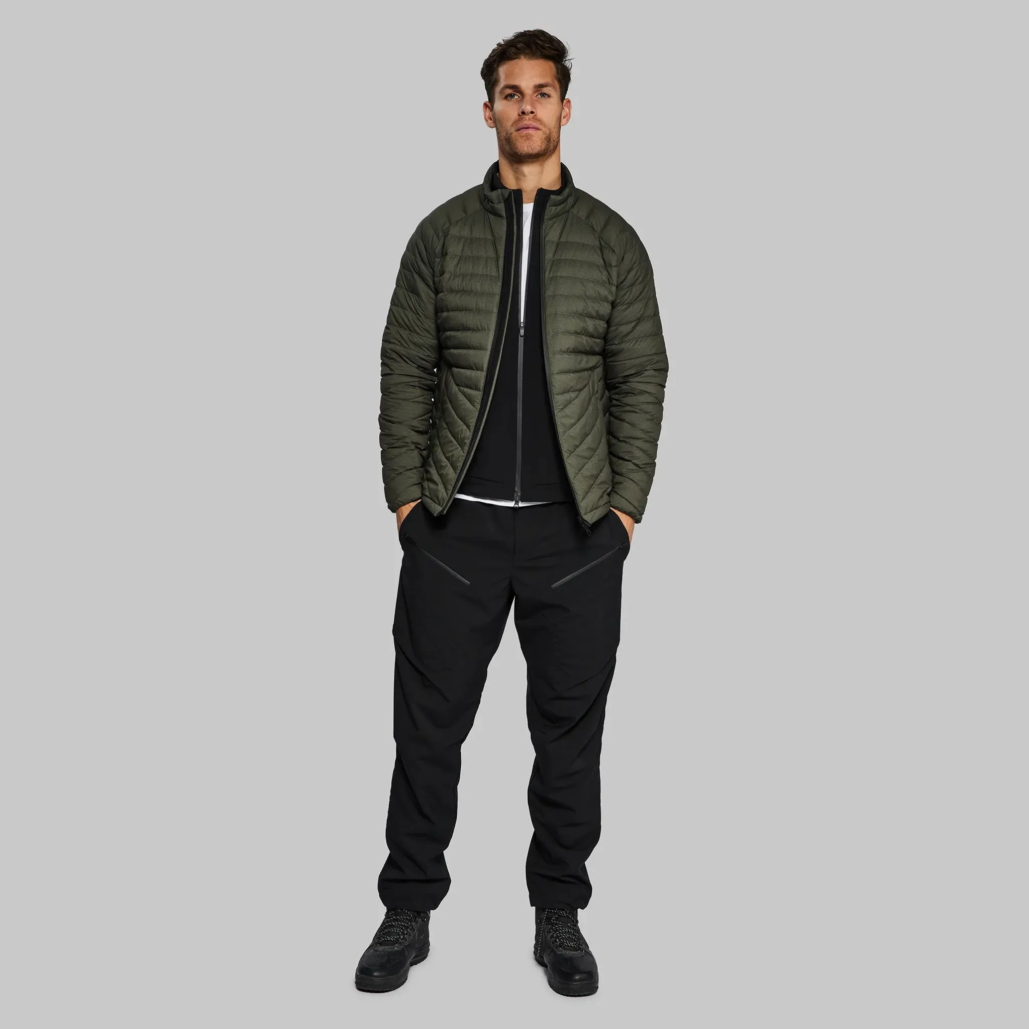 Ultralight Puffer with Dyneema. Khaki edition.