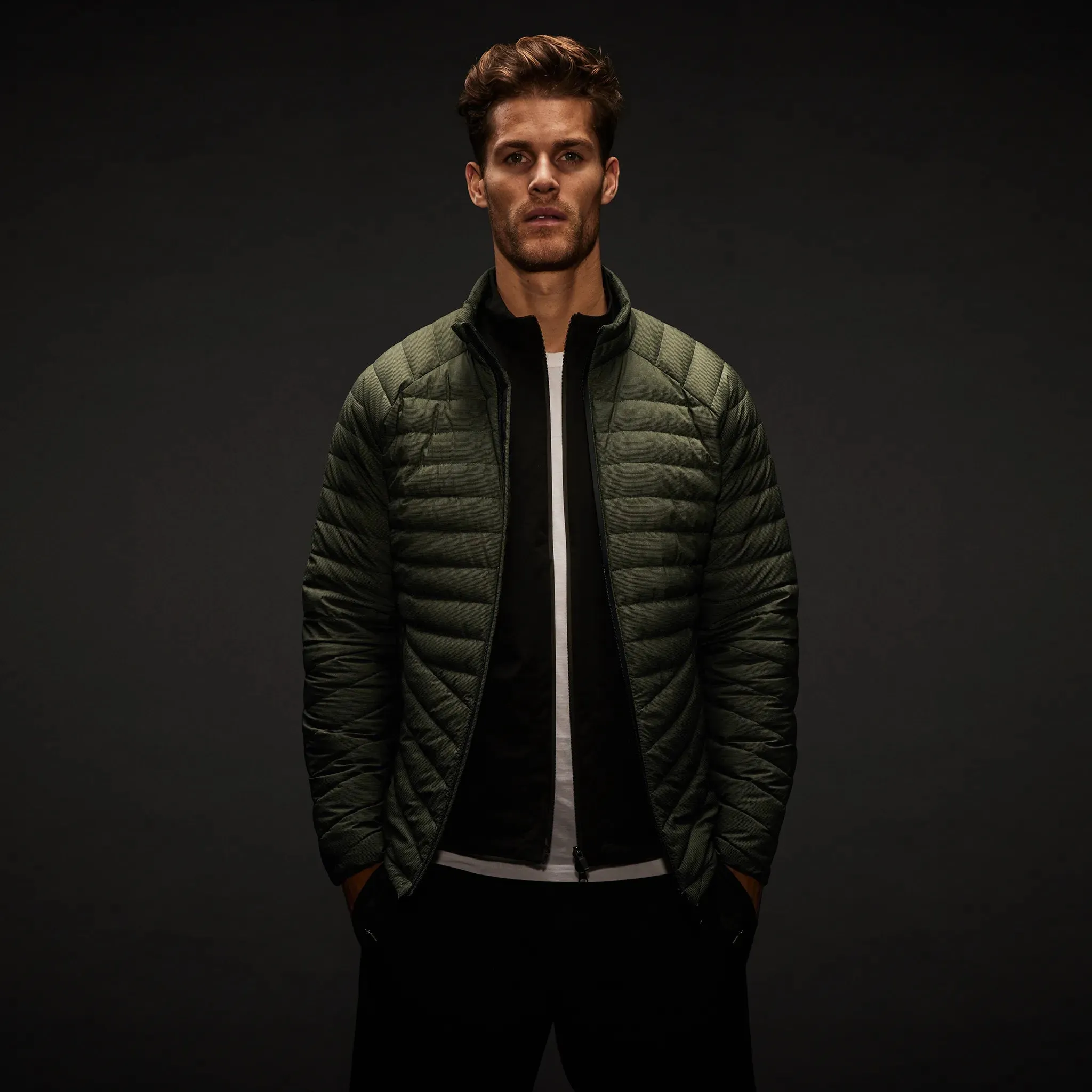 Ultralight Puffer with Dyneema. Khaki edition.